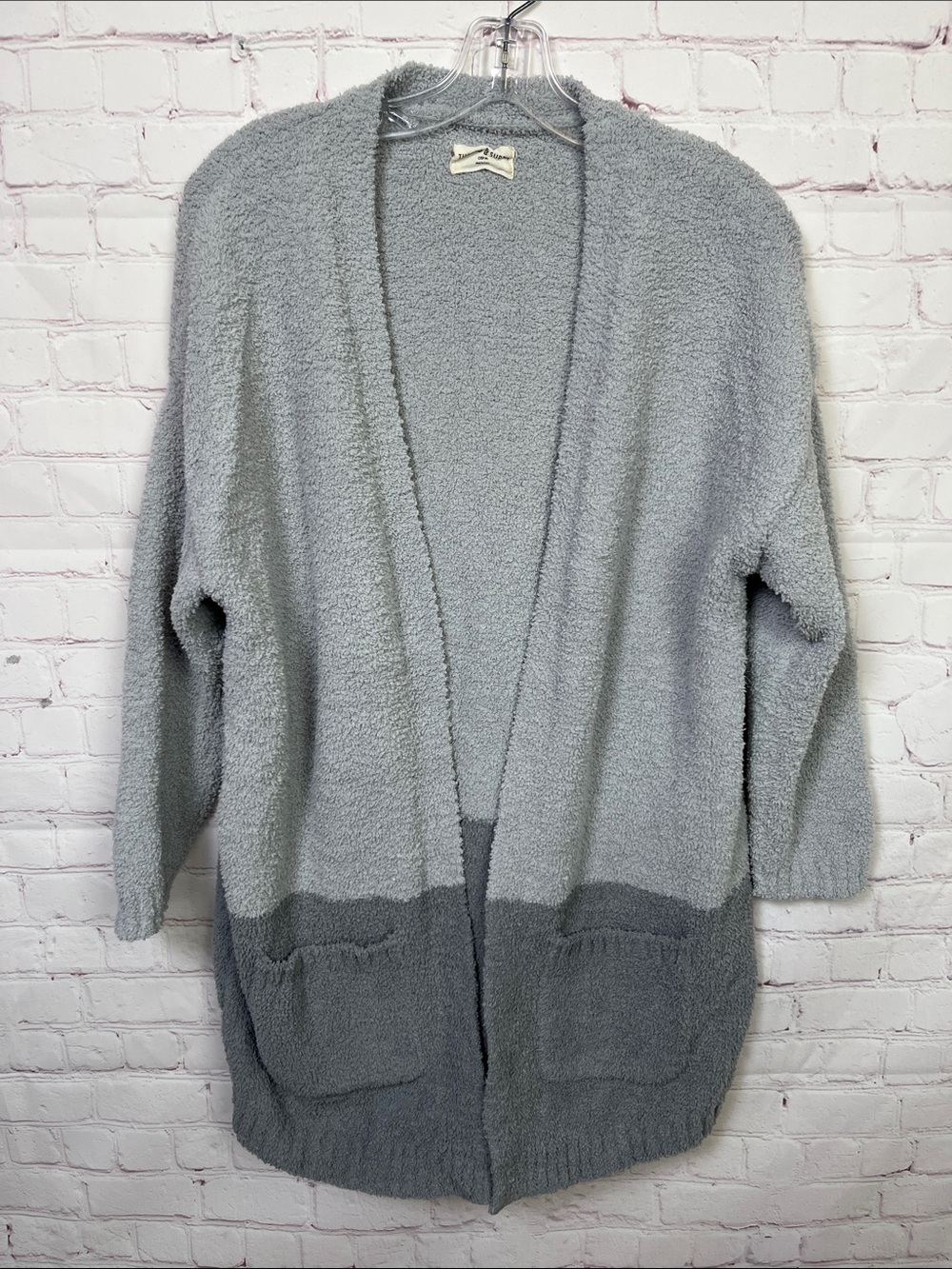 Thread and Supply Open Front Cardigan Long Sleeve Cardigan Sweater OSFM